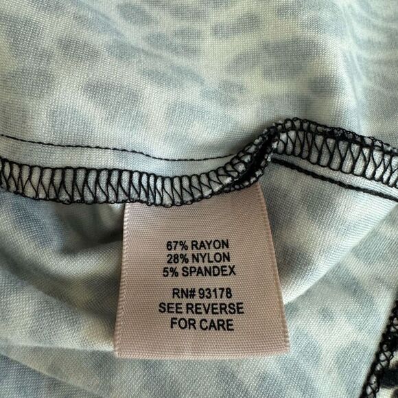 Philosophy Leopard Print Open-Front Cropped Blazer size L - Picture 6 of 10